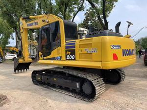 Used Komatsu PC200-8 Excavator 20 Ton Hydraulic Crawler Digger good condition for sale - Product Image 2