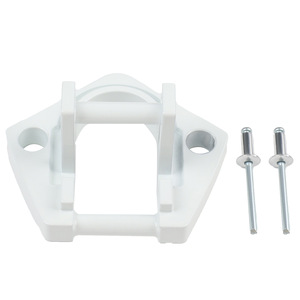 Aluminum Alloy <b>Awning</b> Base Feet White <b>Wall</b> <b>Mounted</b> Replacement Parts For Patio Durable - Product Image 1