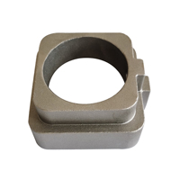 Support de montage en acier inoxydable moulé sur mesure, robuste, pour machines industrielles