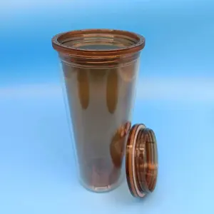 Factory Direct Sell Bpa Free Tritan Ecofriendly Cup Unisex Fashion Summer Sport Ice Coffee Tumbler