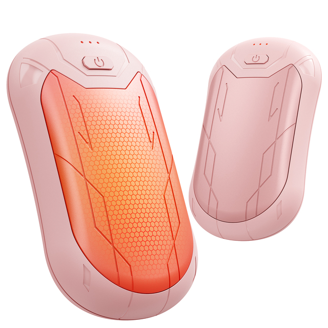 Customizably Portable Rechargeable Power Bank Digital Hand Warmers 3Heating Levels Magnetic Tech Hand Warmer for Promotion Gifts