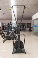 Machine de ski ergométrique Cross Fit en acier, simulateur de ski mécanique pour l'entraînement du corps entier, équipement de cardio-training pour salle de sport commerciale