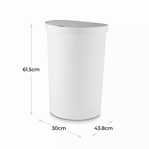 <strong>50L</strong> New Automatic Wholesale Kitchen Semi Round Sensor Trash <strong>Bin</strong> Plastic <strong>Rubbish</strong> <strong>Bins</strong> - Product Image 3