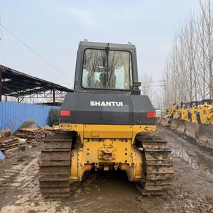 รถดันดิน SD16 ปี 2018 สำหรับงานดินแห้ง เครื่องจักรก่อสร้างมือสอง 160 แรงม้า รถดันดินแบบตีนตะขาบ 	 ใช้รถตักดินยี่ห้อ Shantui - Product Image 5