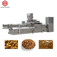 Ligne de production complète automatique de croquettes pour la fabrication d'aliments secs pour chiens Machines de traitement d'aliments secs pour animaux de compagnie