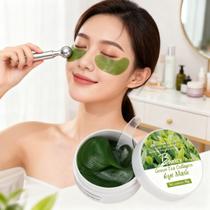 Parches de Hidrogel <span class=keywords><strong>para</strong></span> <span class=keywords><strong>Ojos</strong></span> con Retinol Orgánico de Marca Privada al por Mayor, Hidratantes, Antiarrugas, Anti-Ojeras y Anti-Inflamación - Product Image 4