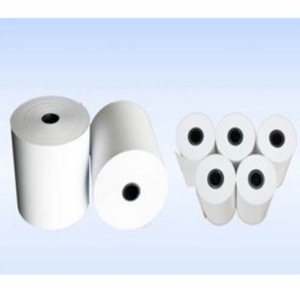 กระดาษม้วนความร้อนสำหรับเครื่องคิดเงิน ขนาด 57x50 มม. ปลอดสารพิษ ผลิตจากเยื่อไม้บริสุทธิ์ 100% ได้รับการรับรองมาตรฐาน ISO 9001 ขายส่งจากโรงงาน - Product Image 6