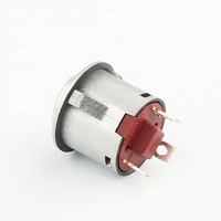 KA22 Sedang Diskon Saklar Tombol Tekan 22mm on off 110V Berlampu Self-locking Latching