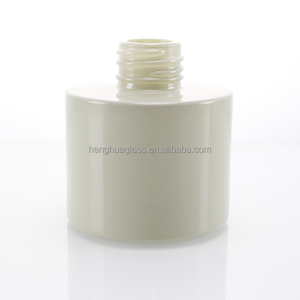 Custom Logo Glossy Beige 100ml Round Glass <strong>Reed</strong> <strong>Diffuser</strong> Bottle for Home Decoration Aromatherapy Fragrance <strong>Perfume</strong> Glass Bottle - Product Image 1