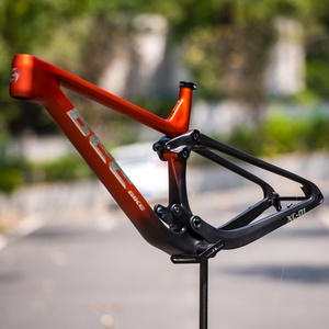 Карбоновая рама для горного велосипеда 29er с полной подвеской, Toray T800/M46, внутренняя проводка, 12x148 мм BOOST, UDH 113 мм, ход подвески 113 мм. - Product Image 2