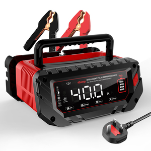 NUOVISSIMO Caricabatterie per Auto Elettriche HTRC P40 40A <span class=keywords><strong>6V</strong></span> <span class=keywords><strong>12V</strong></span> 24V LiFePO4 e Piombo-Acido per Moto e Scooter Elettrici - Product Image 6