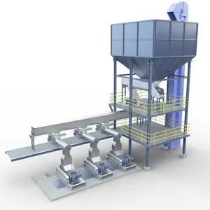 Penggunaan komersial mesin pengolahan umbi singkong perlengkapan pencetak tepung manioc pabrik produksi