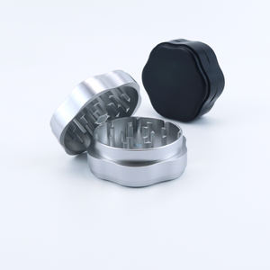 Broyeur <span class=keywords><strong>à</strong></span> herbes en aluminium 2 pièces en forme de lotus, accessoires pour fumeurs, broyeur <span class=keywords><strong>à</strong></span> épices, personnalisable avec logo, pour <span class=keywords><strong>tabac</strong></span> <span class=keywords><strong>à</strong></span> <span class=keywords><strong>rouler</strong></span> - Product Image 5