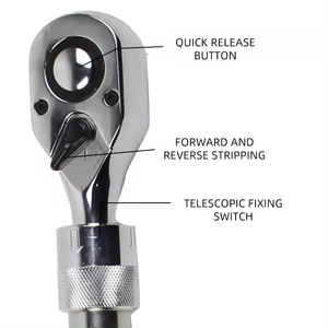 61pcs Chrome Finished Socket <strong>Wrench</strong> <strong>Set</strong> Ratchet Spanner <strong>Sets</strong> Mechanic Tools Kit Ratcheting <strong>Wrench</strong> <strong>Combination</strong> <strong>Set</strong> - Product Image 4
