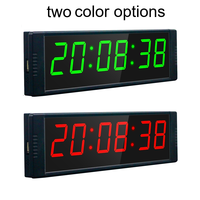 Chronomètre de sport numérique LED YZ à piles avec support de bureau et télécommande sans fil à bouton-poussoir pour la gym et le fitness