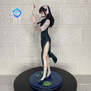 Figura de <span class=keywords><strong>Anime</strong></span> Qipao chino batalla Loli taoísta Yao Zhi modelo para estantería PC caso - Product Image 4