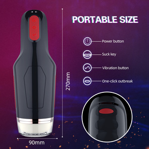 Masturbador Masculino Eléctrico Automático Realista de 5 Velocidades con Succión, 10 Modos de Vibración, Copa de Masturbación Inteligente con Textura Suave - Product Image 4