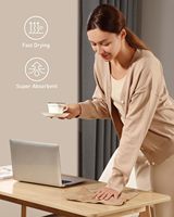 Für fusselfreie, wiederverwendbare 40er-Pack moderne Küchen-Geschirrtücher, umweltfreundliche, abreißbare Mikrofaserrolle 175 g/m² für Zuhause und Auto