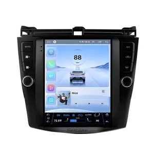 HD Màn Hình Cảm Ứng 9.7 Inch Android 10.0 Aftermarket GPS Navigation Đài Phát Thanh Cho 2003-2007 Honda Accord 7 Với Điện Thoại AUX FM