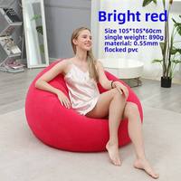 Canapé gonflable Da Niu, coussin d'air, chaise de camping portable pour l'extérieur et la plage, fauteuil paresseux moderne en PVC floqué