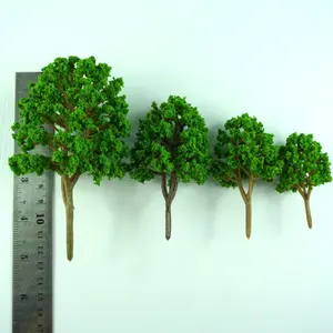 Manufacturer of O HO N TT Z Scale Artificial Miniature Model Trees For Architectural Making Train Scene Layout