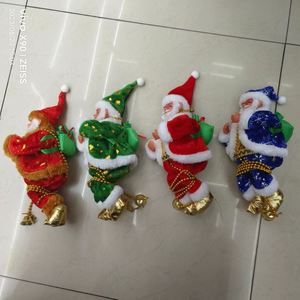 Peluche grimpante électrique musicale et lumineuse de 30 cm pour figurine suspendue à la corde, cadeau de Noël, décoration de fête pour enfants - Product Image 2