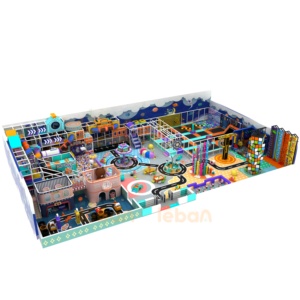 Nuevo Castillo Inflable Personalizado, Divertido Semicírculo, Marca LeBan, Equipo de Juegos Interior, Tobogán con Piscina de Pelotas, Capacidad >500kg, Fibra de Vidrio - Product Image 1
