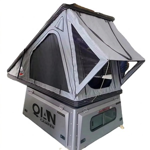 Tente <span class=keywords><strong>de</strong></span> <span class=keywords><strong>toit</strong></span> pour pick-up, démontable en moins d'une minute sans retirer la literie, modèle Wedge Camper Shell - Product Image 1