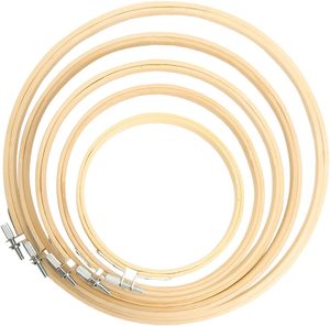 Hot Sale Bamboo <b>Embroidery</b> Hoop <b>Frame</b> Bamboo Cross Stitch <b>Frame</b> Hoop - Product Image 1
