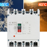Interruptores de Circuito en Miniatura HUIDICH PJM3EL-250-4300 Certificados para el Hogar, 5-60A, 10Ka, 400V, Mcb