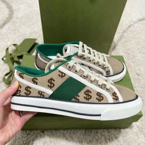 Zapatos de Diseñador de Lujo para Hombre, Zapatos Casuales Planos de Lona de Alta Calidad, Zapatillas de Lujo para Hombre y Mujer, Zapatos para Caminar - Product Image 1