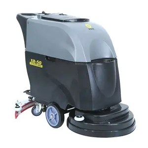 Máquina de limpeza de piso XD-50, equipamento de limpeza industrial com bateria manual totalmente automática, purificador automático de alta potência