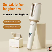 Fer à friser rotatif automatique anti-enchevêtrement électrique 32mm avec 4 réglages de température