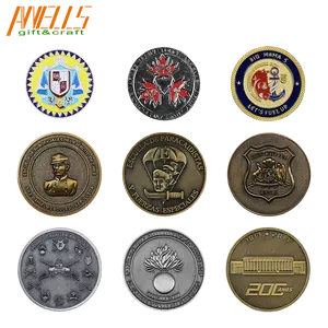 Fábrica al por mayor personalizado barato oro grabado Metal Aleación de Zinc recuerdo conmemorativo Chile monedas desafío chileno Logo moneda