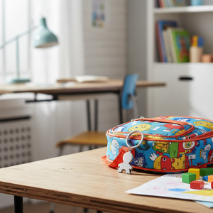 Portachiavi con ciondolo in metallo One Boy, regalo per bambini e adulti - Product Image 3