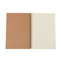 Tampa de papel personalizada da linha horizontal a5 notebook barato grosso fio-o notebook