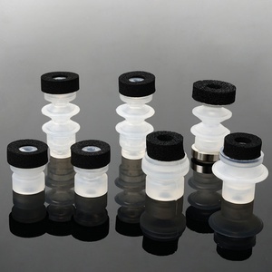 Ventosa industrial de silicona transparente con superficie rugosa, ventosa de gel de sílice con accesorios de esponja para manipulador - Product Image 6