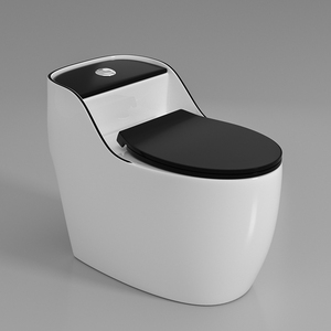 Toilettes modernes de luxe contemporaines montées au sol Toilettes en céramique à siphon en S <span class=keywords><strong>Toilette</strong></span> monobloc - Product Image 3
