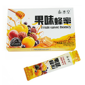 ผงเครื่องดื่มน้ำผึ้งรสผลไม้สำเร็จรูปแบบขายส่ง — ซองแบบแท่ง บรรจุภัณฑ์ห่อแยกชิ้นละ 20 กรัม - Product Image 4