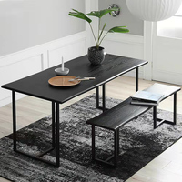 Pieds de table en métal industriels personnalisés, pieds de meubles en acier robustes pour table à manger, table basse, banc DIY