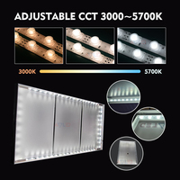 Barre LED ADLED DC24V SMD3030 à éclairage latéral 990 mm à courant constant pour caissons lumineux