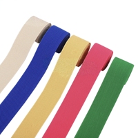 Sangle en nylon à imprimé animal pour vêtements, double face, 1cm-10cm, sergé chevrons, élastique, sangle en nylon