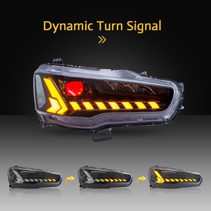 ไฟหน้า LED HCMOTIONZ Dazzle RGB Start-up Animation สำหรับรถยนต์มิตซูบิชิ แลนเซอร์ อีโว ปี 2008-2017 ไฟหน้าแบบ Sequential สำหรับแลนเซอร์ - Product Image 6