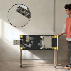 N-f 4G LTE Industrial Mini PCIe to USB Cable 40pin USB(4PIN PH2.54) <b>Connector</b> W/SIM Card Slot for WWAN/LTE 3G/4G Module - Product Image 3