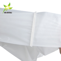 100 Sacs T-shirt Biodégradables Réutilisables Compostables Écologiques Durables à Base de Plantes PBAT avec Bec Verseur Imprimés par Gravure