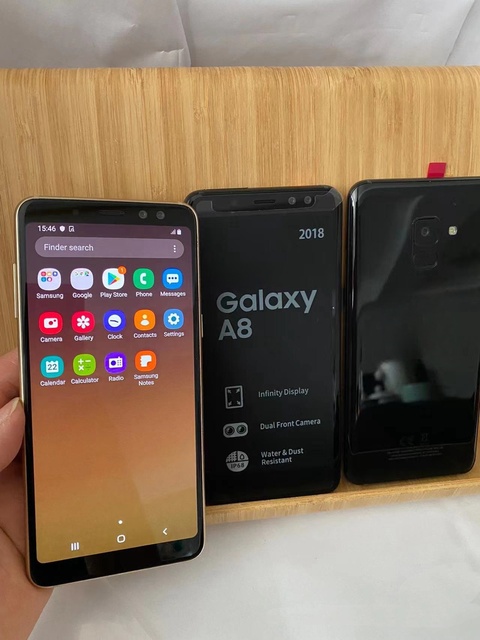 Wholesale Celulares Original for A8 2018 Dual SIM Unlocked Smartphone Wholesale Unlocked