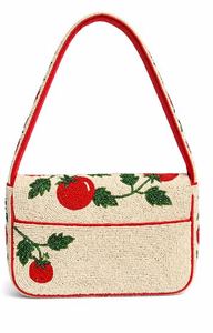 Bolsos de mano con diseño de tomate y bordado de solapa, de calidad genuina, con cuentas, para uso diario, al mejor precio. - Product Image 2