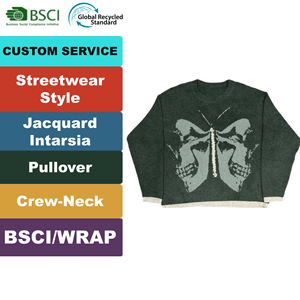 Suéter de la Serie Love You Until Death, Estilo Urbano de Diseñador, Suéter de Punto para Invierno, Suéteres para Mujer - Product Image 1