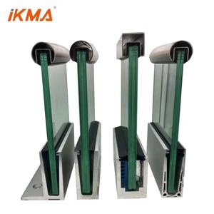 Balcones de barandilla para <span class=keywords><strong>terraza</strong></span>, barandilla de vidrio sin marco, Canal en u de aluminio, 12-20mm - Product Image 3