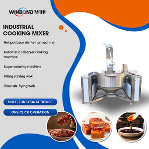 Ad alta capacità di riscaldamento a Gas planetario cottura bollitore pentola per zuppa turco delizia macchina automatica per cucinare - Product Image 1